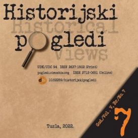 Časopis Historijski pogledi broj 7. / Journal Historical Views no. 7